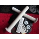 Odi longneck XL grips white + demolition alu barends