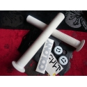 Odi longneck XL grips white + demolition alu barends