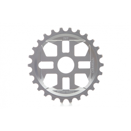 Mutant bikes Caravela 2 sprocket silver 30T