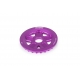 Radio bikes 47 guard sprocket 25T purple