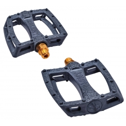 Colony fantastic plastic pedals black/copper axle