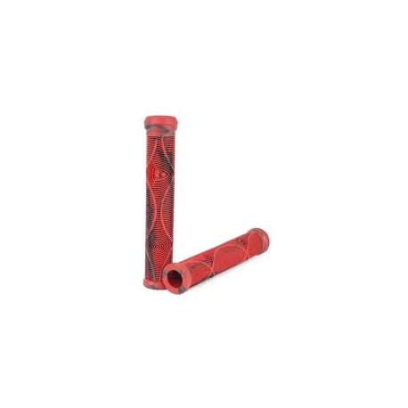 Subrosa genetic black/red swirl grips