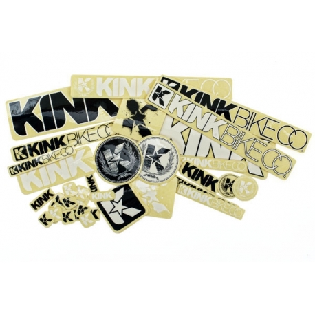 Kink bmx sticker pack